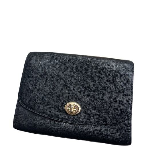 EUC COACH 76618 TILLY LEATHER GOLD CROSSBODY BAG - Picture 5 of 13